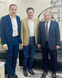 لقاء شركة جو تريب تورز في مقرها الرئيسي بالمدينة المنورة  الأستاذ هلال كامل، مستشار رئاسة الوزراء سابقًا