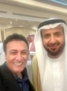عشاء على شرف معالي وزير الحج والعمرة السعودي