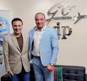 زيارة العميد أحمد بيه الدسوقي لمقر شركة جو تريب تورز